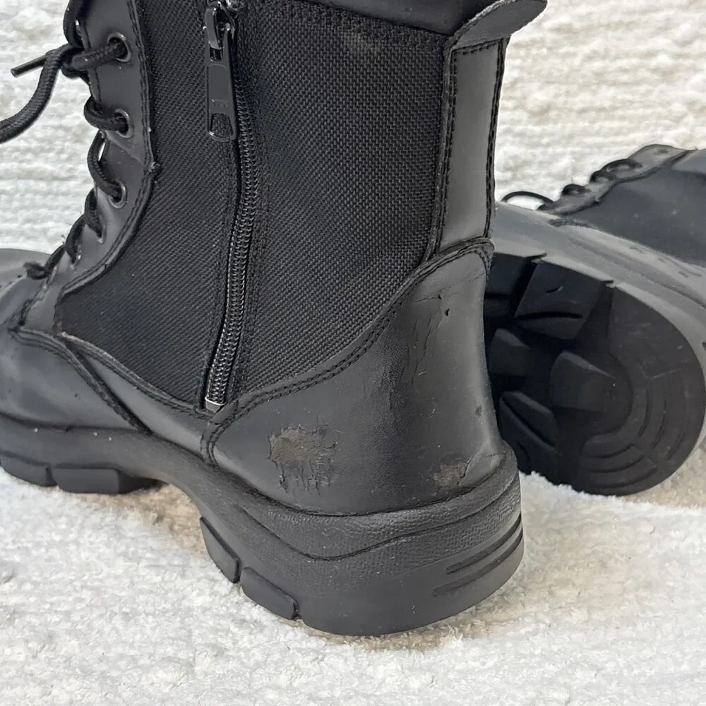 Black Texas Steer Very Black slip & oil resistant Mens size 11 US boots